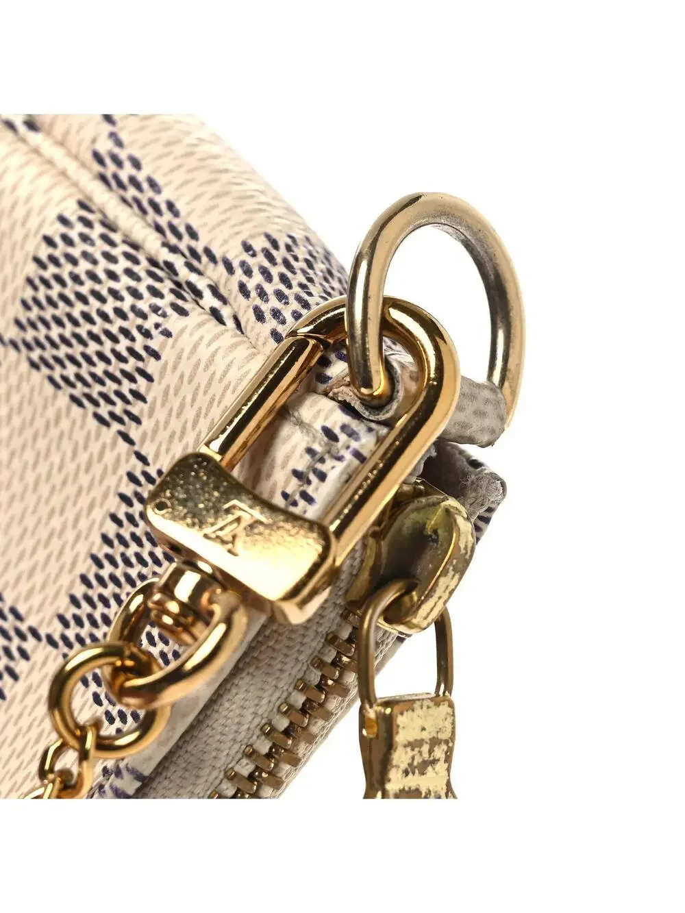 Louis Vuitton Damier Azur Mini Pochette #263435L72B